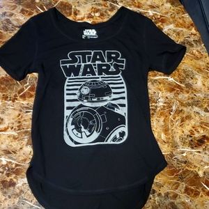 Black Star Wars Tee Shirt, Fifth Sun size Small